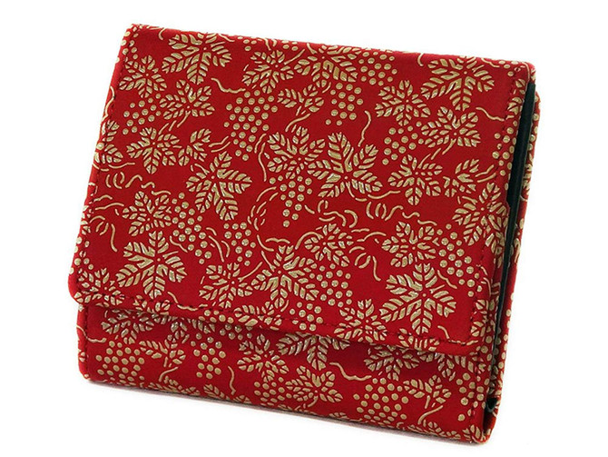 INDENYA Ladies Wallet 2215, Grapes White on Red