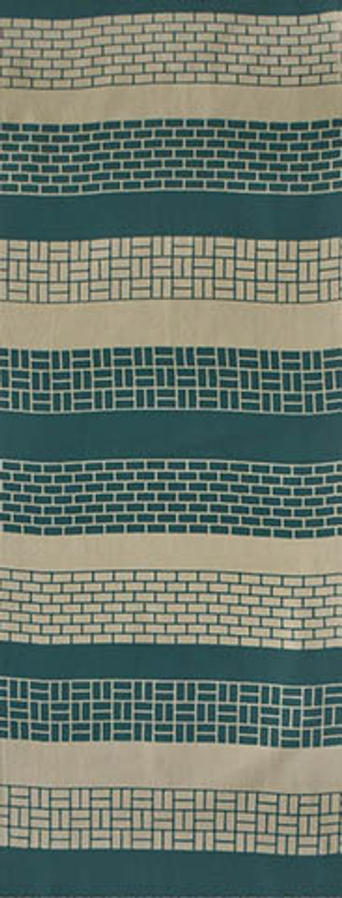 Rienzome Tenugui Cloth with traditional brick pattern (1255)