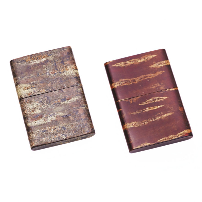 TOMIOKA Cherry Bark Business Card Holder