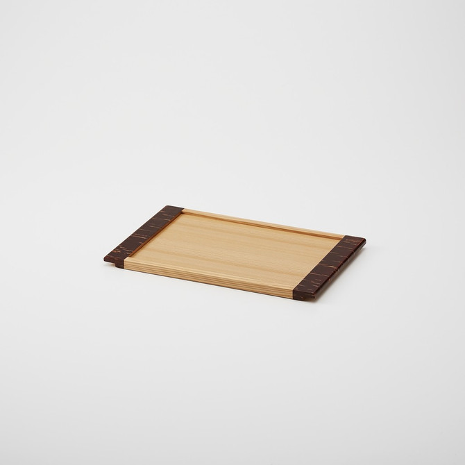 Rectangular Cherry Bark Tray, RIM
SMALL