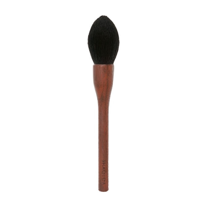 MIZUHO Brush 'UBU' Walnut Wood Classical Face Brush