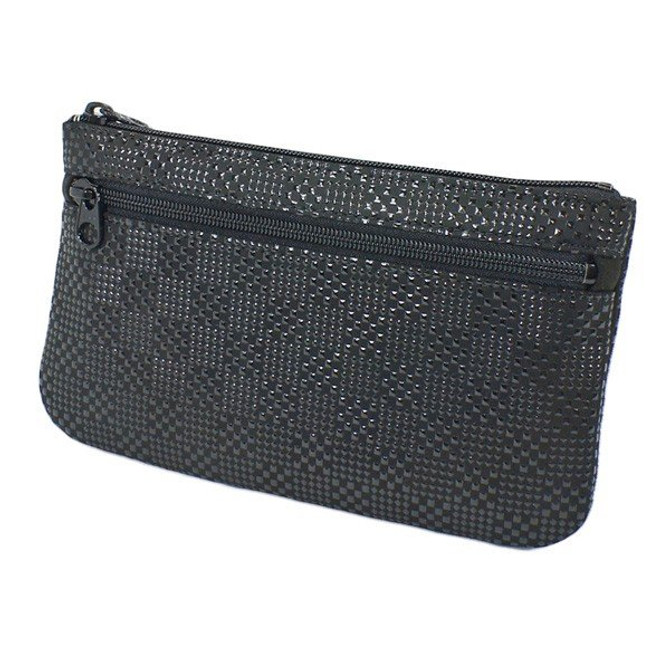 INDENYA Adorable Pouch 4407 Checkered, Black on Black