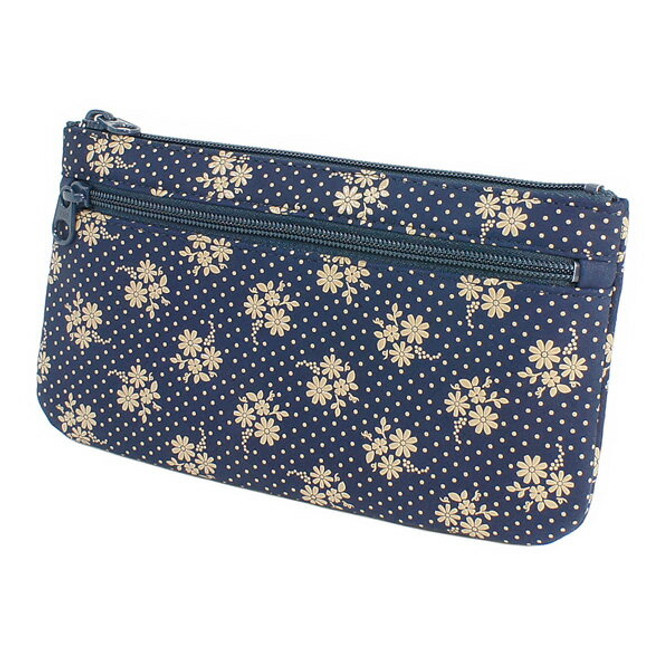 INDENYA Adorable Pouch 4407 Cosmos, White on Blue