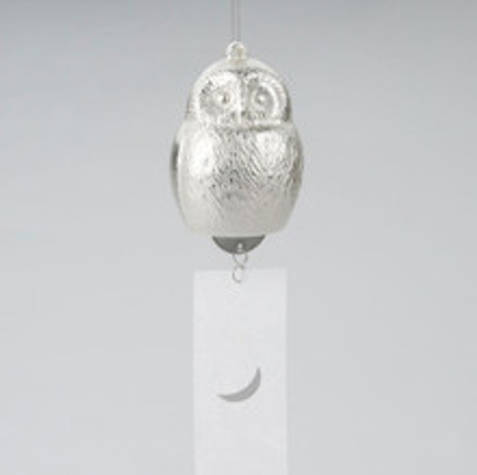 NOUSAKU Wind Bell Owl 'Fukurin'
Silver