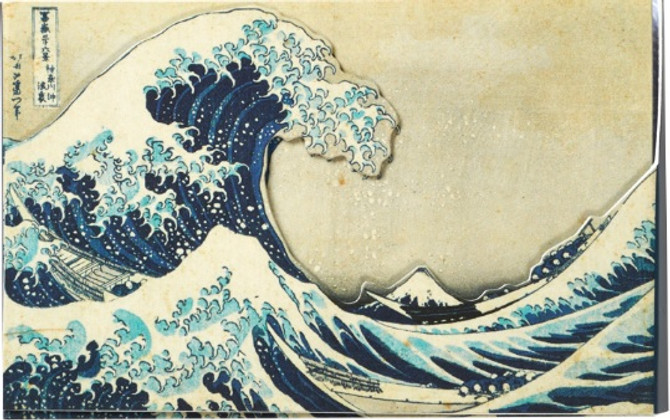 Memo Pad GREAT WAVE OF KANAGAWA