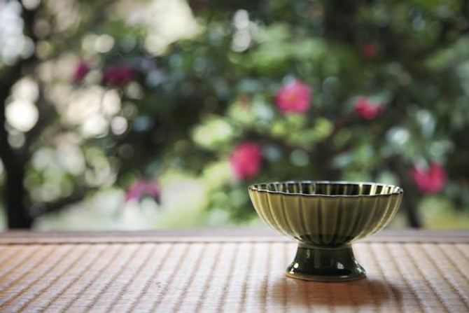 "GIYAMAN" Glass-look Porcelain Dessert Cup