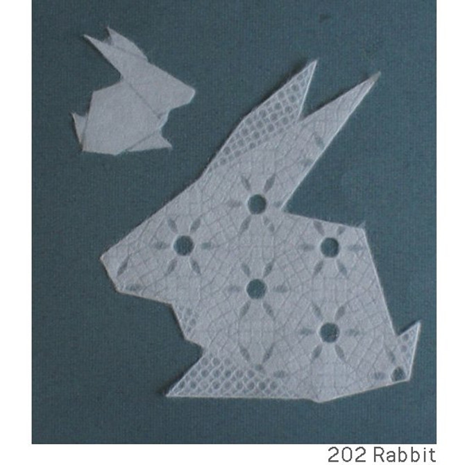 Mino Paper Reusable Window Decoration ORIGAMI, Rabbit
Rabbit