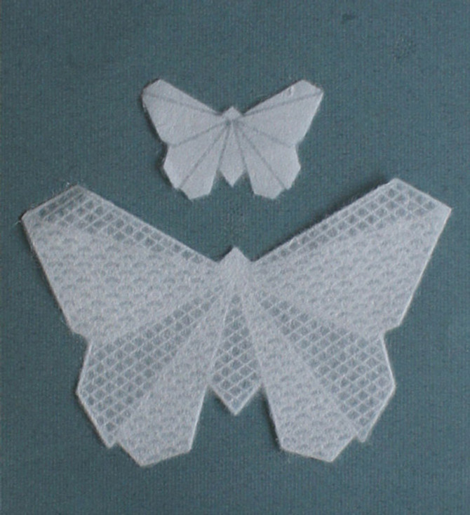 Mino Paper Reusable Window Decoration ORIGAMI, Butterfly