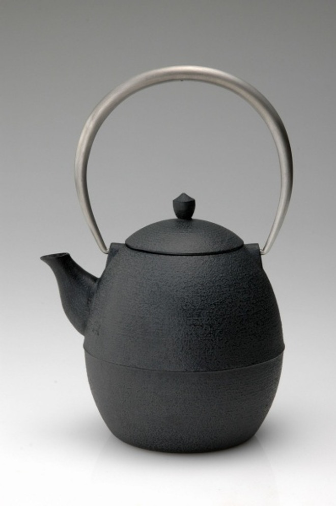 Chushin Kobo Cast Iron Kettle with Stainless steel handle "Tatedaen"