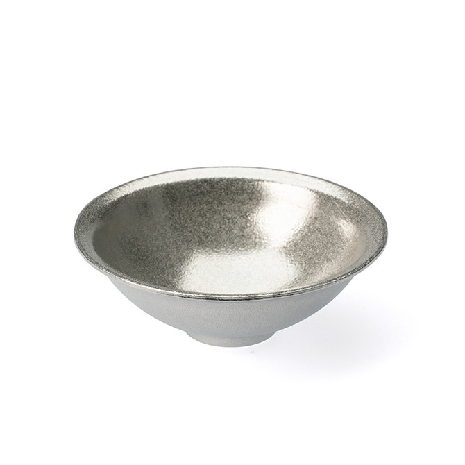 100% Tin Flat Sake Cup