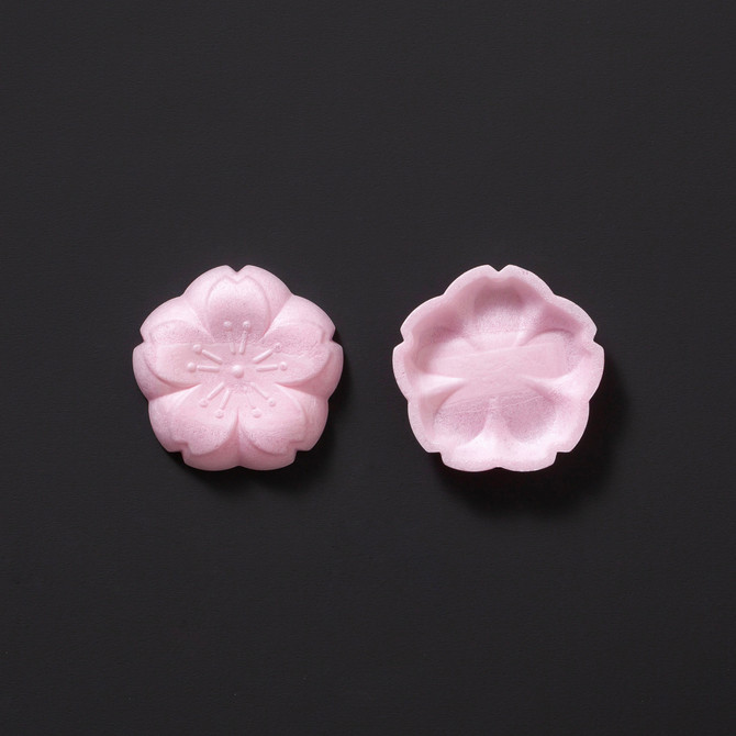 Japanese Wagashi MONAKA Shells, SAKURA Pink C020, 50 monaka