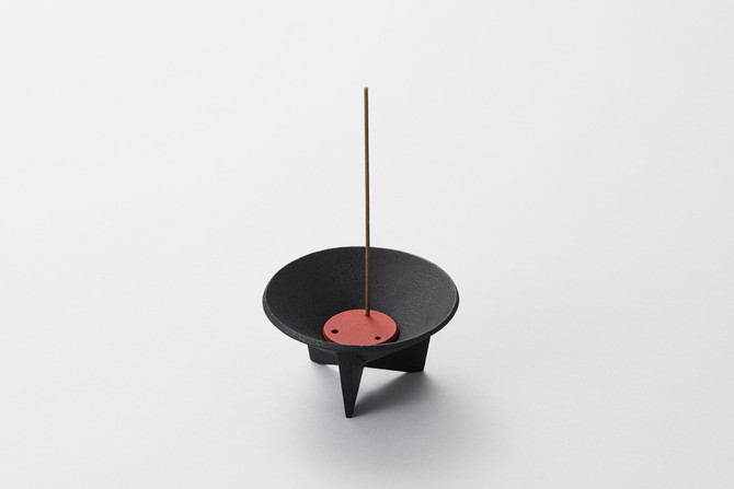 Chushin Kobo "Marugatakouhai" Incense Holder CH-39