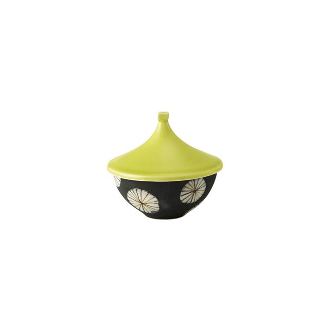MARUKATSU Porcelain "TEMARI" Small pot with lid