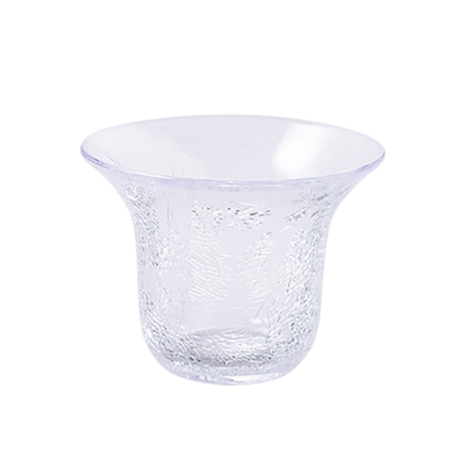 Soft, Cracking Drinking Glass, "SECCA 6"