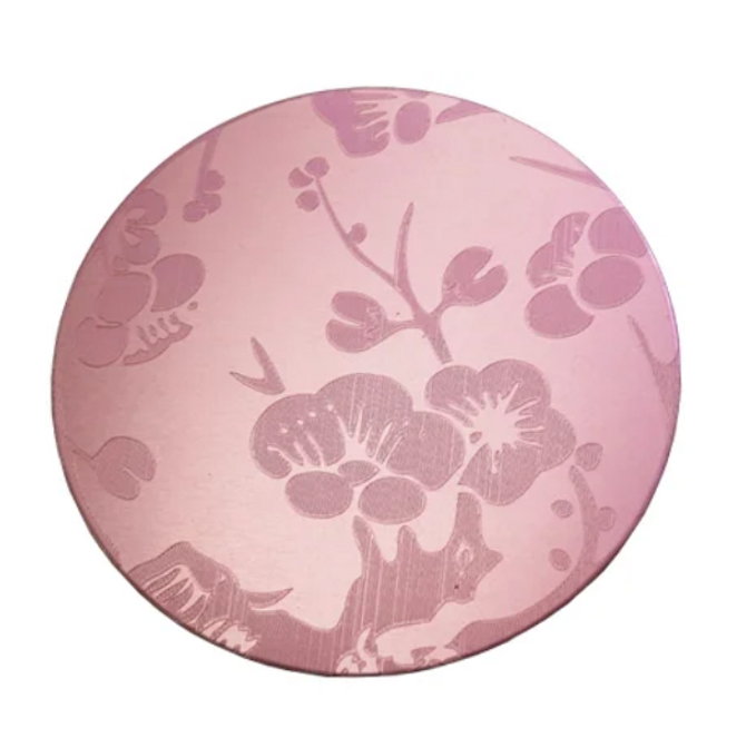 ALART "Beauty of Japan" Decorative Aluminium Plates, UME (1pc.)