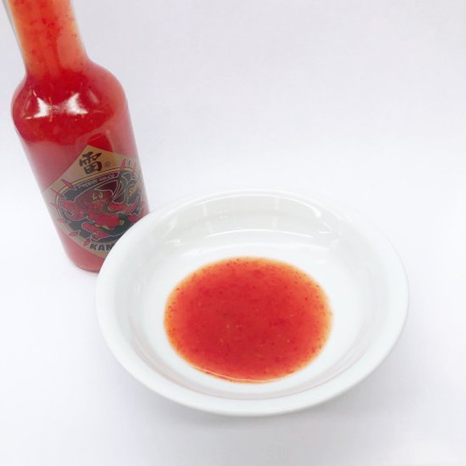 KANZURI Japanese Style Spicy Sauce "Kaminari" Gold - Carolina Reaper (lv.5), 60ml
