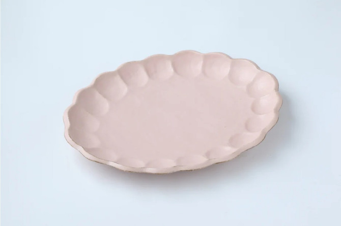 "RINKA" Porcelain Oval Plate