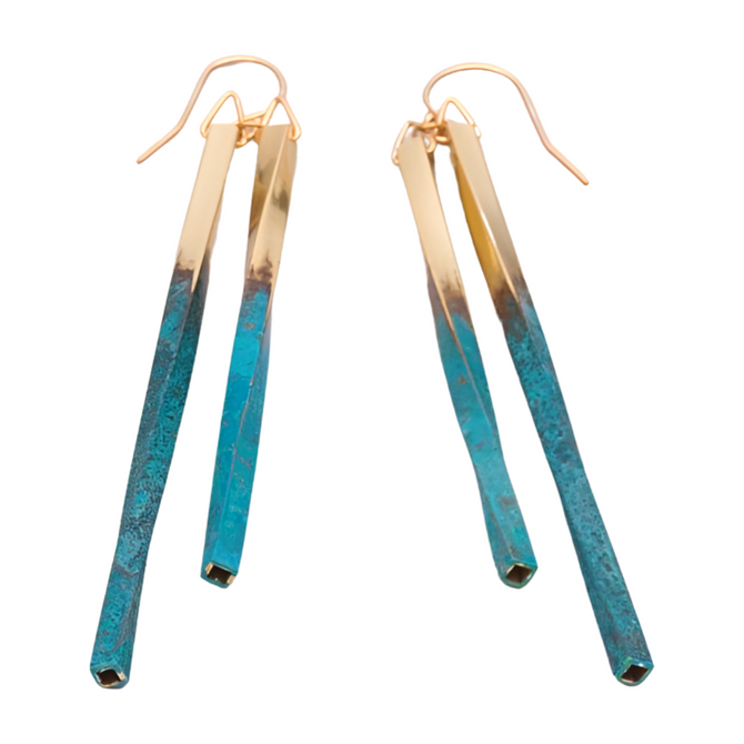 ORII Crafts Twist Stick Earrings IRISE