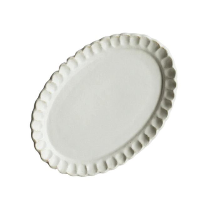 "RINKA COCO" Earthenware Oval Plate