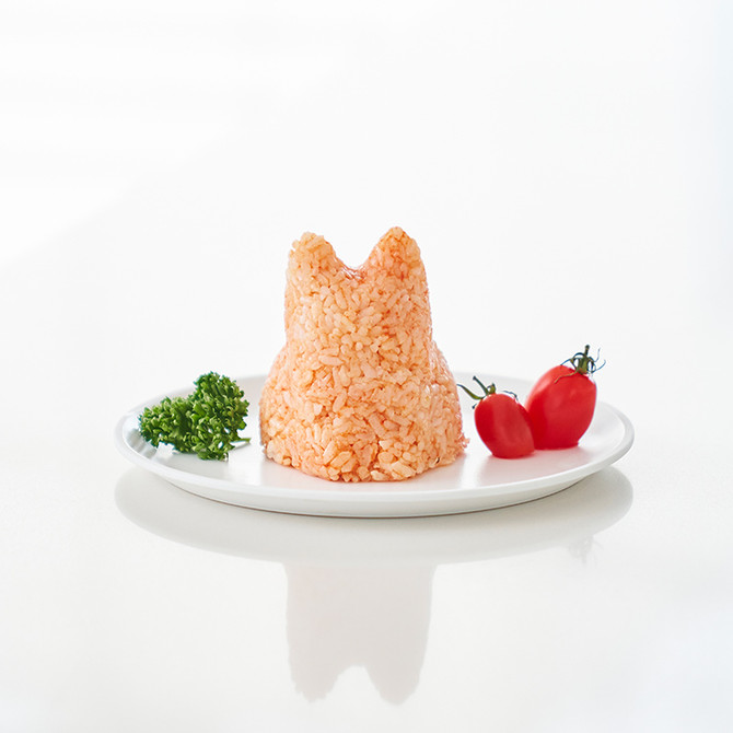hconcept Kitten Mold for Rice and Jelly Dishe