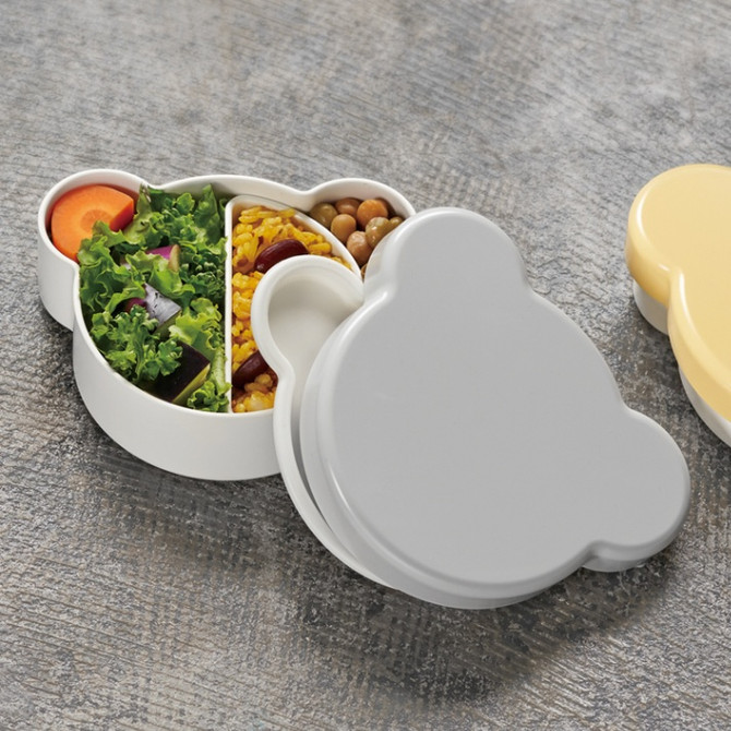 hconcept Bear-shaped Lunch box with divide