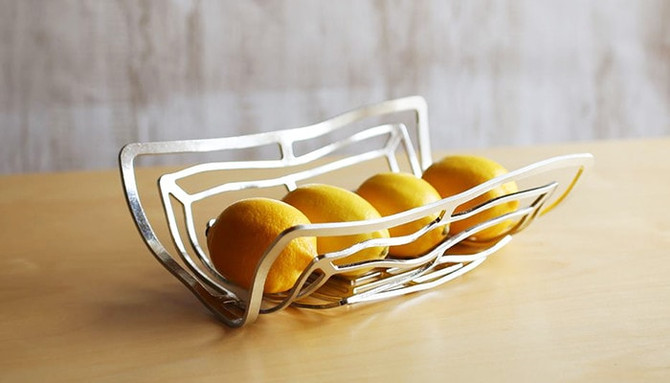 KAGO 100% Tin Foldable Basket "SQUARE"