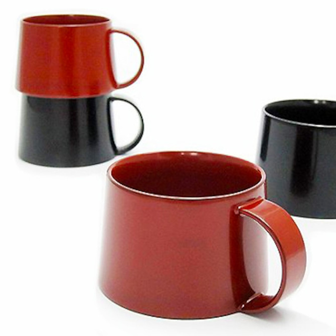 Modern Design Lacquer Coffee Cup