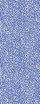 Rienzome Tenugui Cloth with Blue Arabesque Pattern (964)