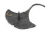 Matsui Cast Iron Candle Stand Shaped Like a Ginkgo Leaf, NO.1