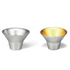 100% Tin Sake Cup "KIKI", style 1 (with Gold Leaf)