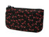 INDENYA Change Purse 1002 with Dragonfly Patterns, Red on Black