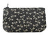 INDENYA Change Purse 1002 with Dragonfly Patterns, White on Black