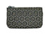 INDENYA Change Purse 1002 with Tortoise Pattern, White on Black