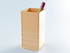 Masuya Wine Cooler Inspired by Japanese Masu Cups in Hinoki Cypress