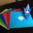 Mount Fuji Origami Paper Sheets 6pcs