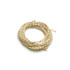 Kumihimo Silk Cord Braiding Supply "KUMIHIMONOIRO" Mitsuyori String Gold (1mm x 3m)