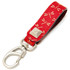 INDENYA Key Holder 4701, Dragonflies White on Red