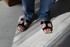 "HIBINOKODUE" Modern Style Unisex Geta, "hBand"