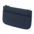 INDENYA Change Purse 1002 with Gourd Pattern, Black on Blue