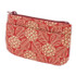 INDENYA Change Purse 1002 with Hortensia Pattern, White on Red