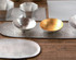 100% Tin Bowl "KUZUSHI TARE" (with Gold Leaf)