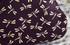 INDENYA Compact Purse for Coins & Cards 1012, Dragonflies White on Purple