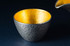 100% Tin Signature Sake Cup with Gold Leaf
