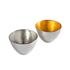 100% Tin Signature Sake Cup with Gold Leaf