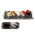 Luxury Glass Sushi Plate Set