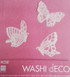 IEDA Mino Washi Reusable Window Decoration - Butterflies