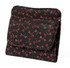 INDENYA Compact Purse 1208 with Dragonflies Pattern, Red on Black