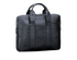 INDENYA Business Shoulder Bag 6609 with Tiles Pattern, Black on Black