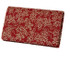 INDENYA Business Card Holder 2501, Grape White on Red
