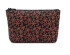 INDENYA Pouch 4405 with Primrose Flower Pattern, Pink on Black